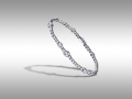 Bracciale in oro bianco e brillanti per complessivi carati 5,36